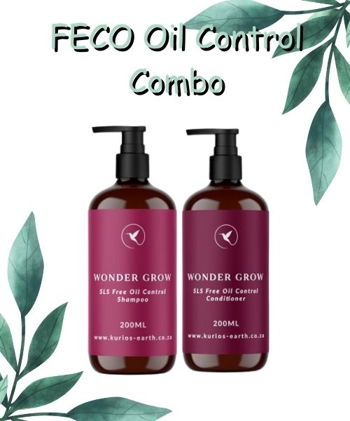 FECO Oil Control Shampoo & Conditioner COMBO